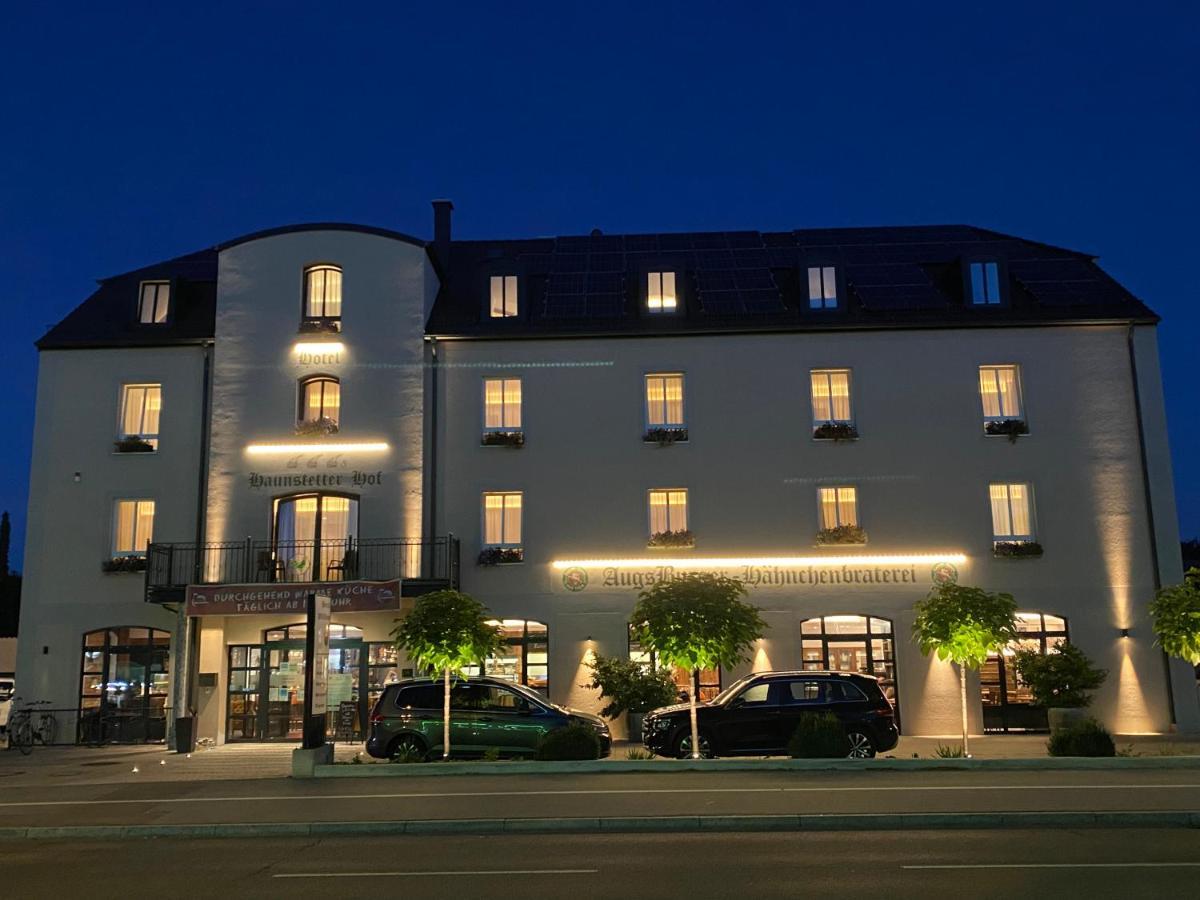 Haunstetter Hof Hotell Augsburg Eksteriør bilde