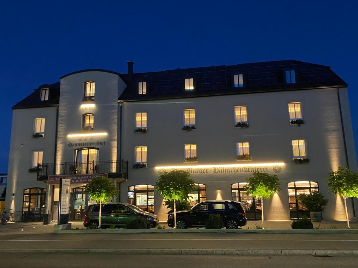 Haunstetter Hof Hotell Augsburg Eksteriør bilde
