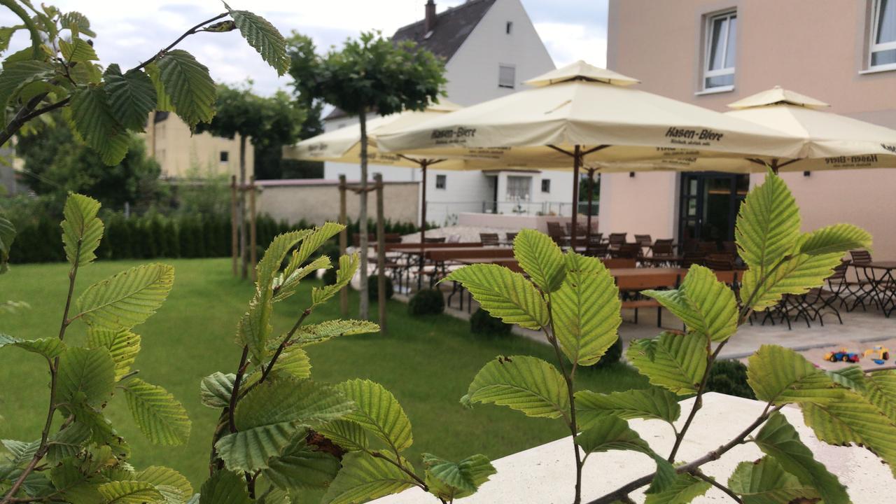 Haunstetter Hof Hotell Augsburg Eksteriør bilde