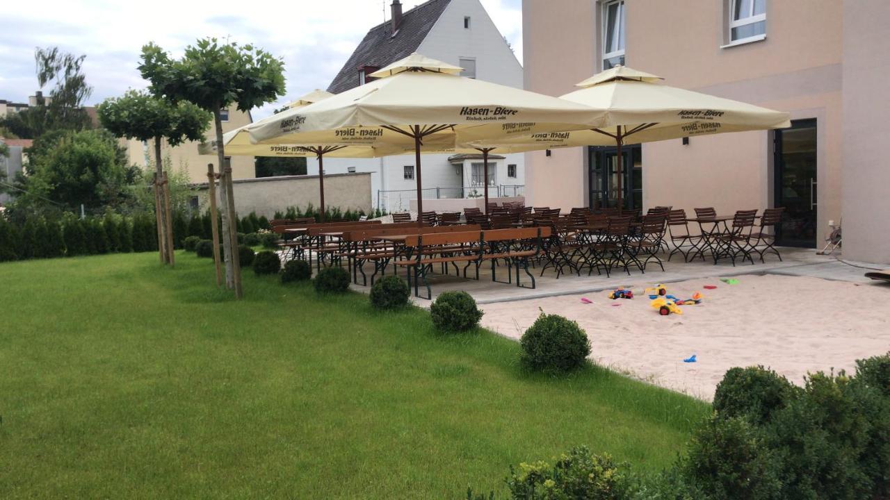 Haunstetter Hof Hotell Augsburg Eksteriør bilde
